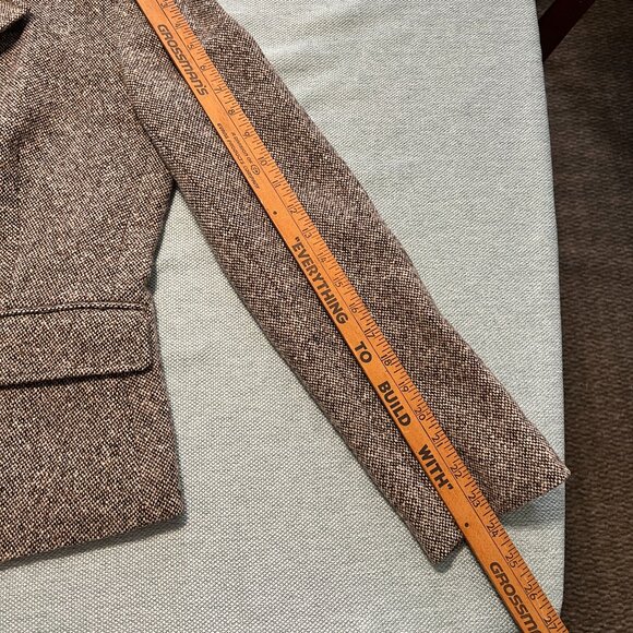 OLD SCHOOL J CREW JOHN HANLEY WOOL BLAZER SIZE 8 - Picture 11 of 12